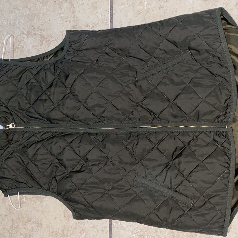 Old navy Olive Quilted Women's Vest